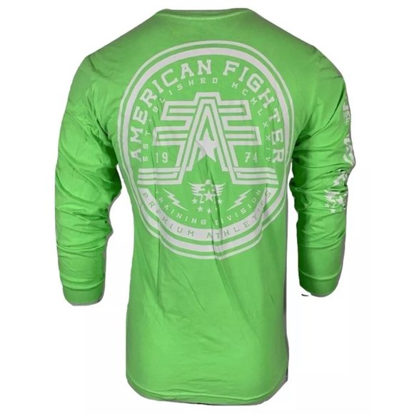 AMERICAN FIGHTER Men's T-Shirt L/S BRISTOL TEE - Picture 9 of 9